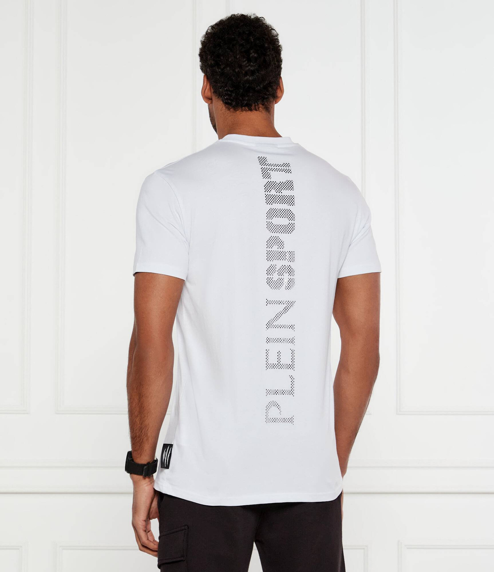 Футболка Lamina Scratch Plein Sport - белый(MTK8008 STE001N)