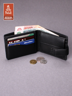 DKB1103R Preto - Портмоне Dakar с RFID защитой