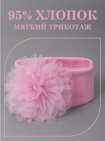 Повязка на голову бантик для девочки