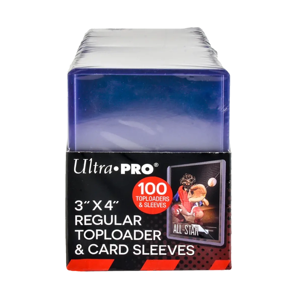 Ultra Pro - Жесткие прозрачные протекторы (toploader) - упаковка из 100 штук