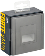 FORTE&PIANO Подсветка LED встраиваемая FP557 сталь IEK