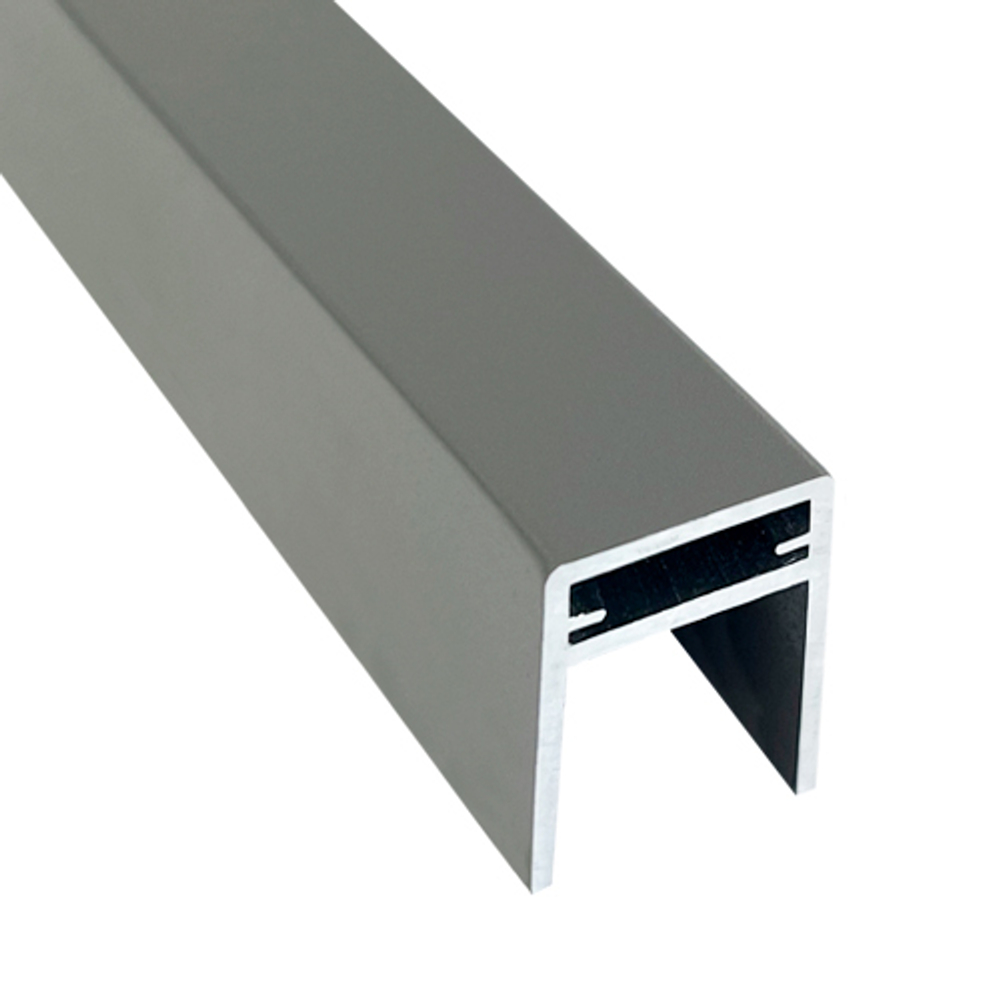 Алюминиевый П-профиль EasyDecking 35x25x3000 Серый