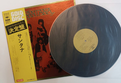 Винтажная виниловая пластинка Сборник Santana Gold Disc (Japan 1974)