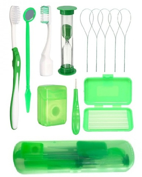 Ортодонтический набор для чистки брекетов Китай