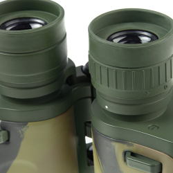 Бинокль Veber Classic PRO 7x32 VR камуфлированный - резиновые наглазники и диоптрийная коррекция