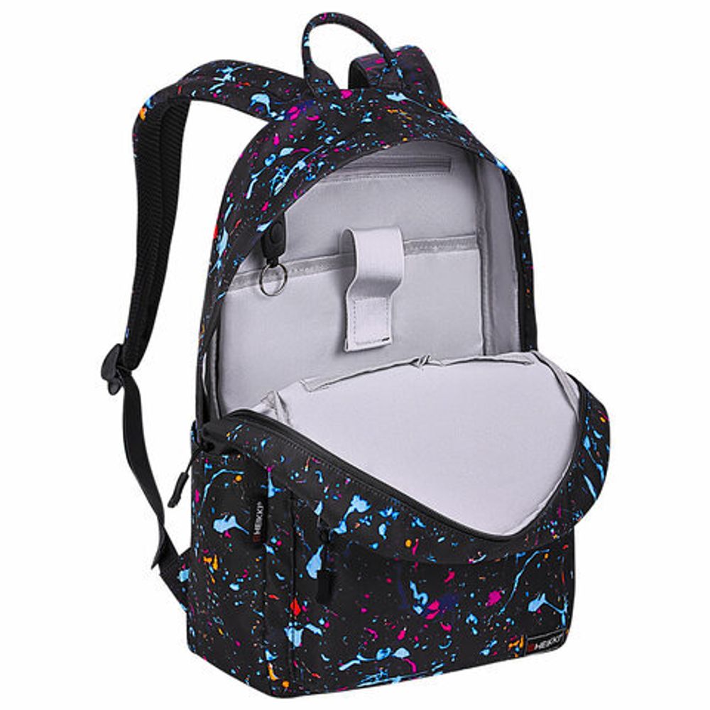 Рюкзак HEIKKI DREAM (ХЕЙКИ) универсальный с карманом для ноутбука, эргоном., Splatter, 42х26х14 см, 272529