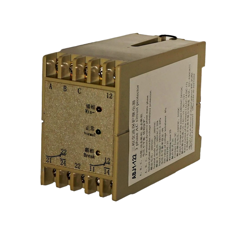 Реле контроля фаз ABJ1-122 (122X) XIZI OTIS.