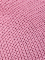 Шарф зимний вязаный с помпонами для девочки