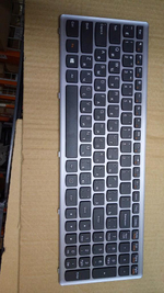 Клавиатура для ноутбука Lenovo Z500/P500 раскладка - русская, без подсветки, серая (25206529), оригинал