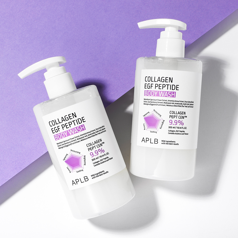 APLB Collagen EGF Peptide Boby Wash гель для душа с коллагеном и пептидами