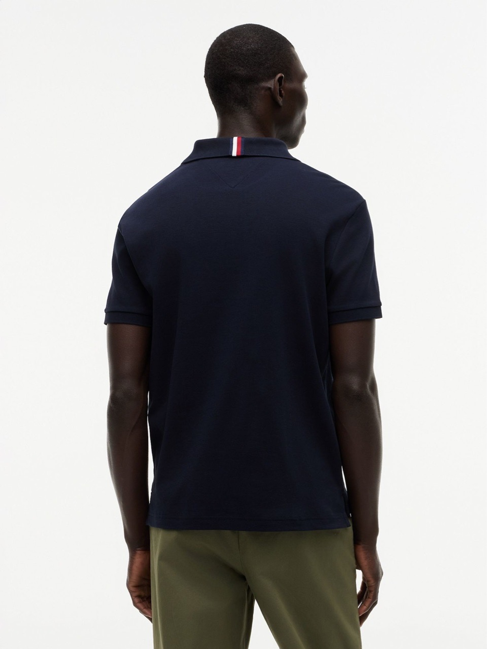 Поло Tommy Hilfiger Regular Fit Smooth Cotton Navy