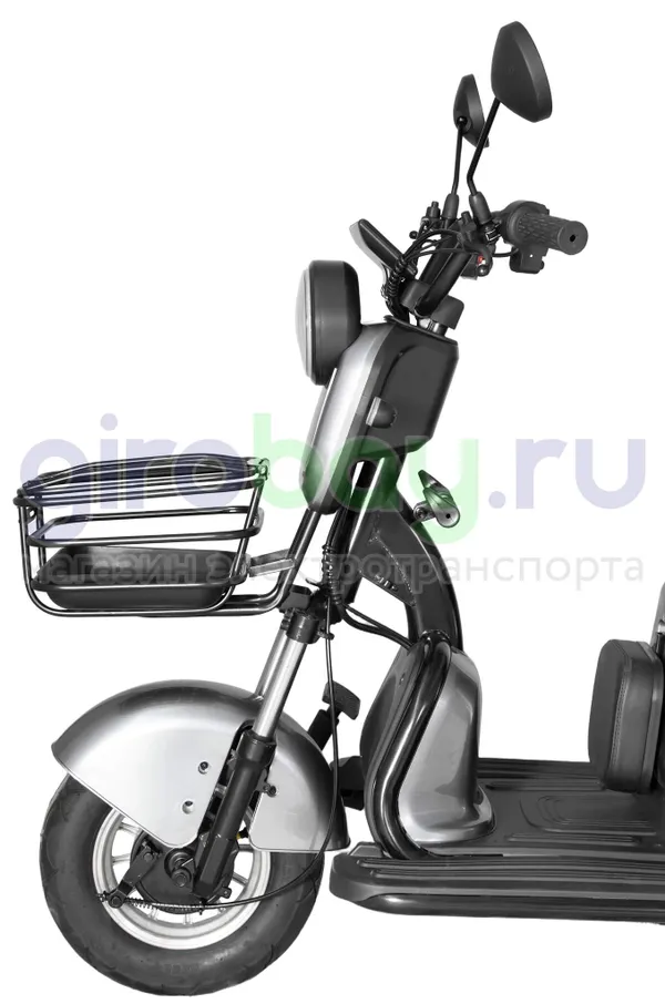 Электроскутер LS-CO KTX 1000W (60V/20Ah) - Серый фото №8