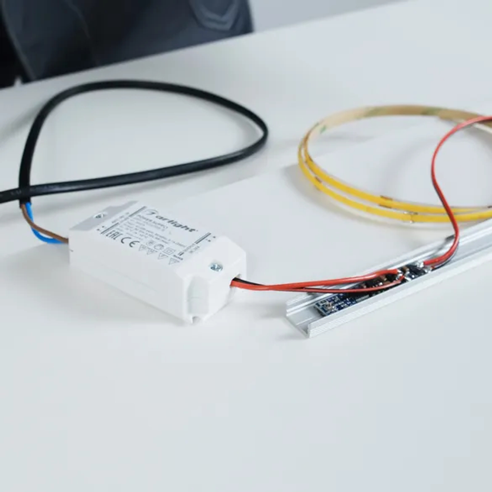 Сенсорный диммер SR-RULE-DIM-CPCT (12-24V, 1x3A, 55x10mm) (Arlight, Открытый) 047159