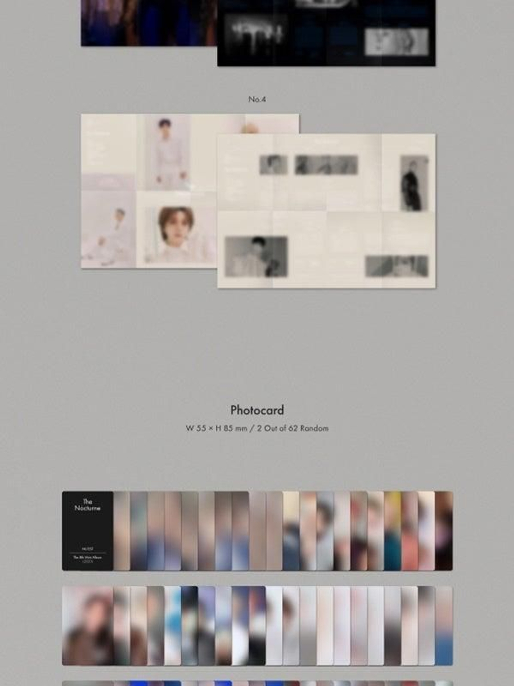 Альбом NU'EST - The Nocturne 8th Mini Album RANDOM Version