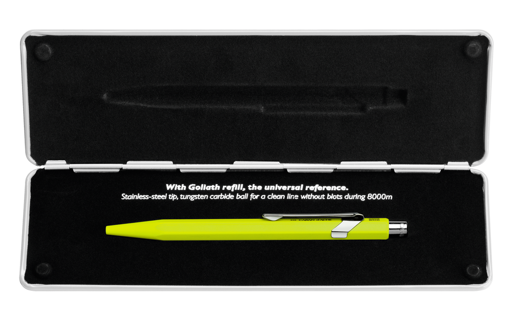 Carandache Office 849 Pop Line - Yellow, шариковая ручка, M