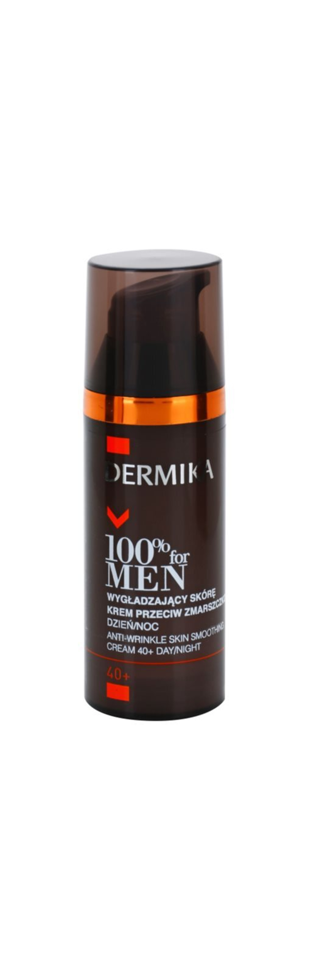 Dermika 100% for Men - разглаживающий крем против морщин 40+ /   50  ml  / GTIN 5902046503024