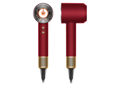 Фен Dyson Supersonic HD16 Nural red velvet/gold, SG (красный бархат/золото) (c кейсом)