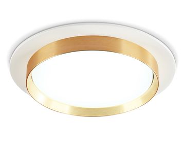 Встраиваемый точечный светильник 1*GX70 TU5012 WH/GD белый/золото TECHNO SPOT Standard Tech Ambrella