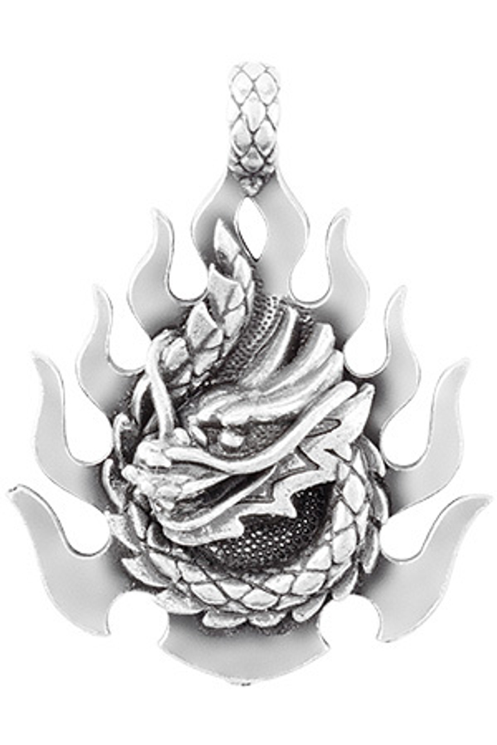 Амулет (Totem) № 43 Огненный Дракон, английское олово