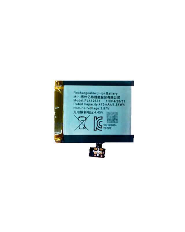 Аккумулятор для Amazfit GTR 4 PL412631 475 mAh