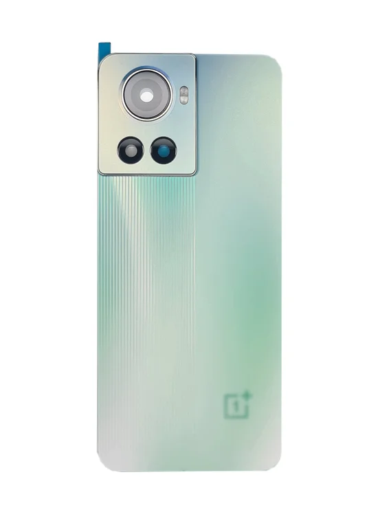 Задняя крышка для OnePlus 10R зеленая (Forest Green) со стеклом камеры