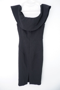 Платье черное открытое 40 размер