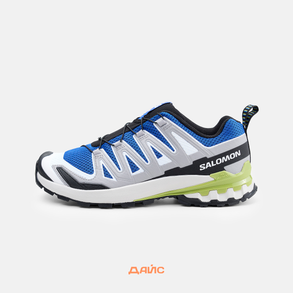 Кроссовки Salomon XA PRO 3D V9 Nautical Blue/Alloy/Dark Citron артикул:L47747800 - купить в магазине Дайс