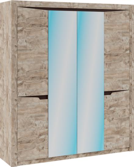 Хилтон Шкаф 4-х ств (540)