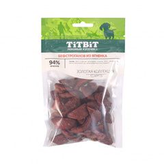 Titbit бефстроганов из ягненка для собак Золотая коллекция 75 г