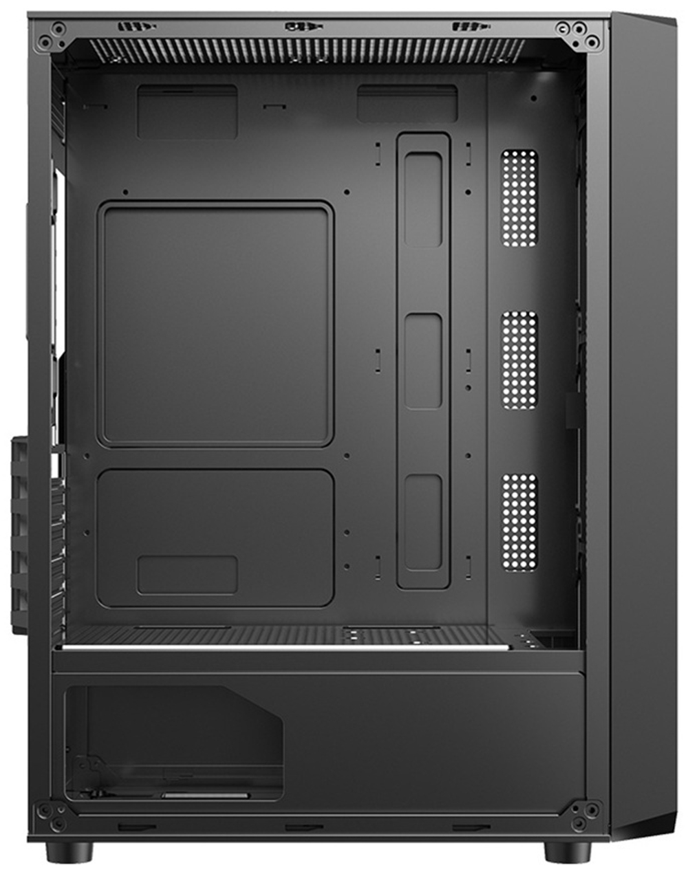 Корпус 1STPLAYER FD3-BK-1F5M-3F5S черный