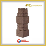 Угол наружный Альта Профиль "Кирпич Антик " Рим 450мм