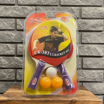Набор DOUBLE FISH:CK-303, 2 ракетки3 мяча