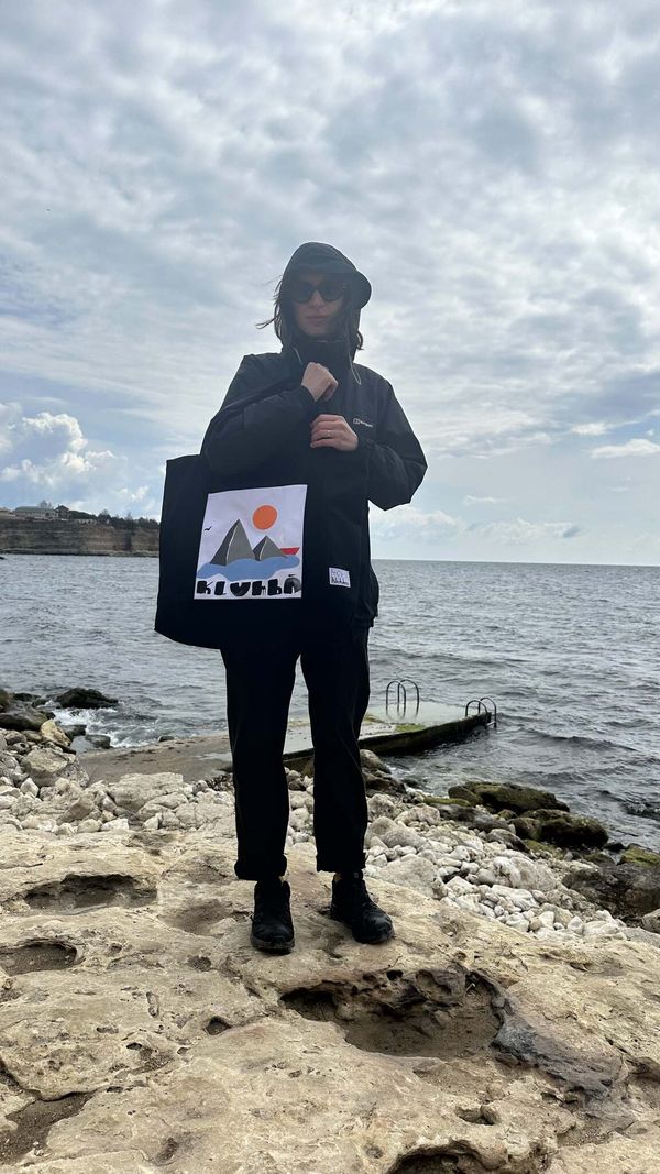 Сумка Utility Bag Mountains and Sea 002 черный - фото 3