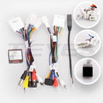 Комплект рамки с разъёмами 9" Subaru Levorg 1 2014-2017 (со штатной камерой)большая - Car-Smart 9645F2B