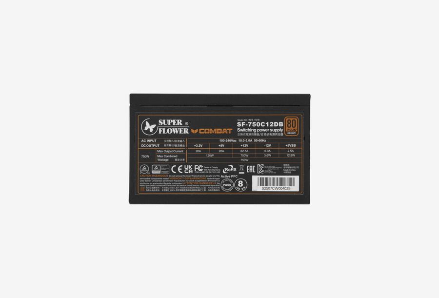 Super Flower Combat DB SF-750C12DB_0426709110344