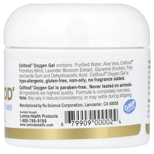 Cellfood, Кислородный гель, 59 мл (2 жидк. Унции)