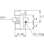 Штуцер FH DL12 BSP 3/8" (корпус)