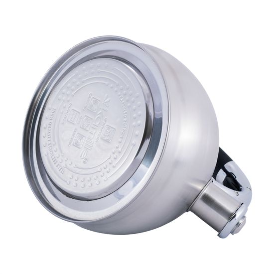 Чайник 2 л. из нержавеющей стали со свистком Kamille KM-0694BN