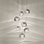 Pendant design lamp   Mizu by Terzani (5 suspension)