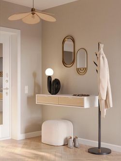 Зеркало настенное Nomh, 31х61 см, золотое