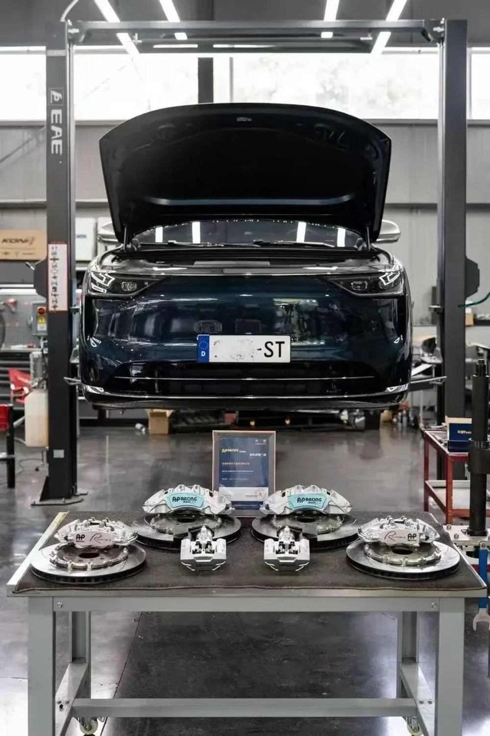 Усиленная тормозная система для Aito M8 2025+ Айто тормоза колодки тормозной диск суппорт