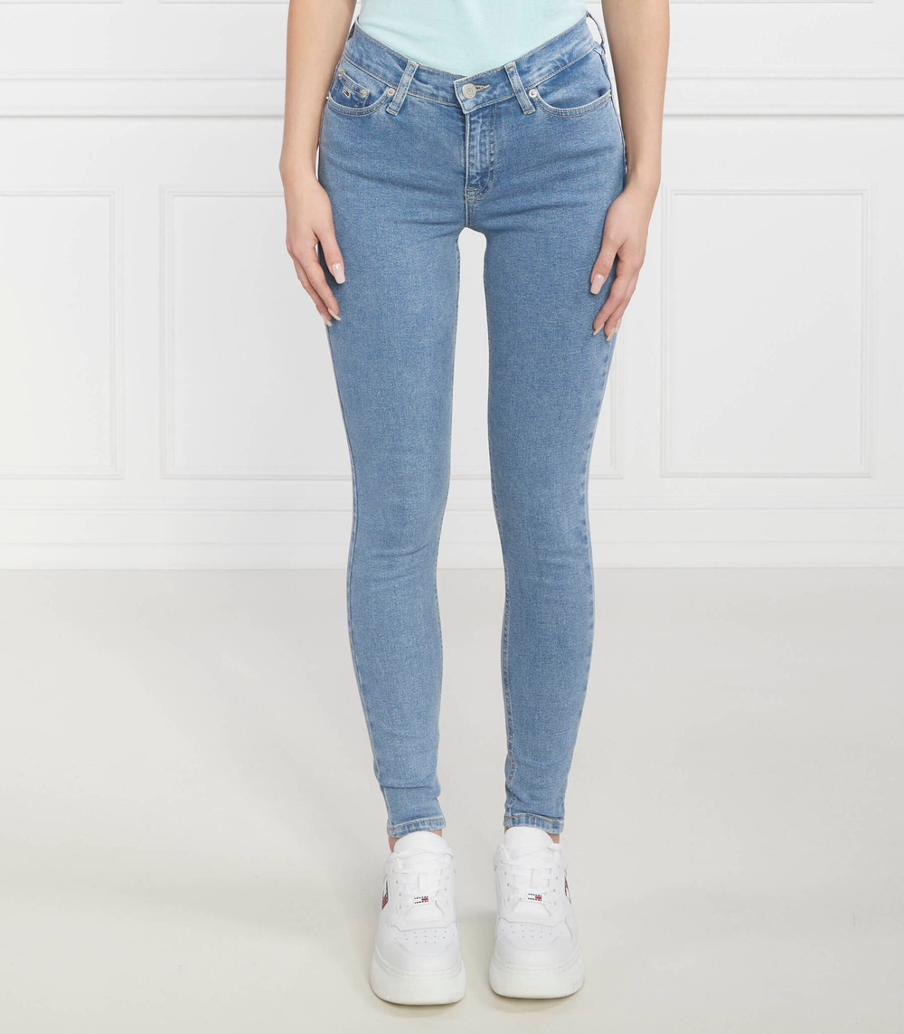 джинсы nora Tommy Jeans - голубой(DW0DW14822)
