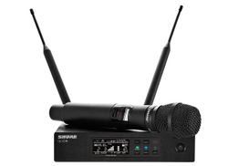 SHURE QLXD24E/SM87 G51 вокальная радиосистема с ручным передатчиком SM87, частоты 470-534 MHz