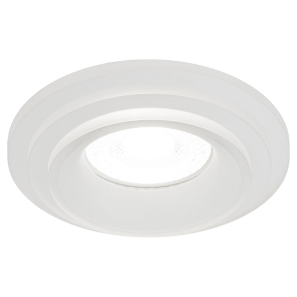 Светильник встраиваемый декоративный ЭРА DK105 WH под лампу MR16 GU5.3 белый