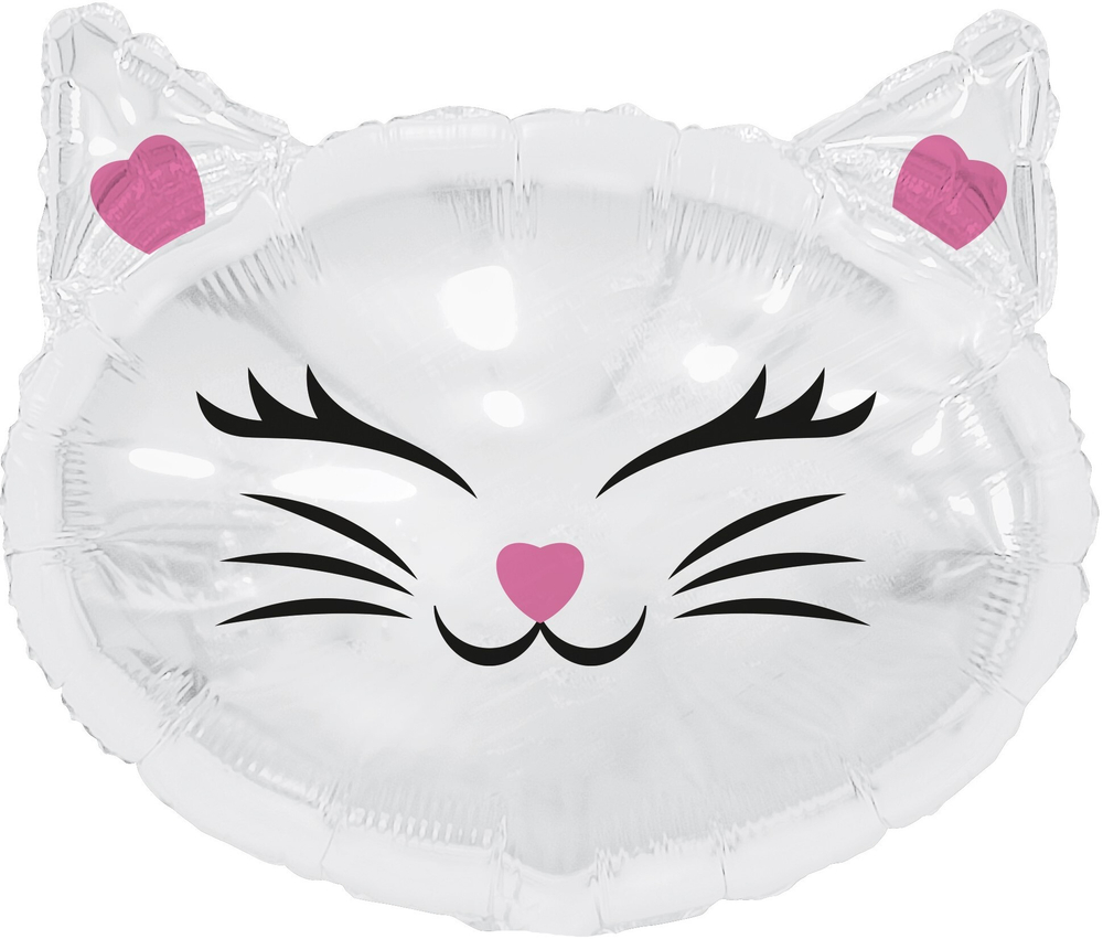 Р Фигура Кошечка Белый (26''/66 см)