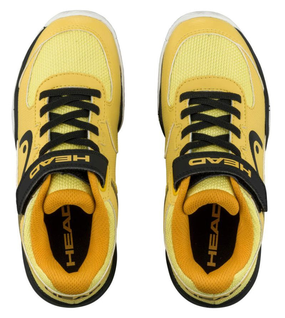 детские Кроссовки теннисные Head Sprint Velcro 3.0 - желтый