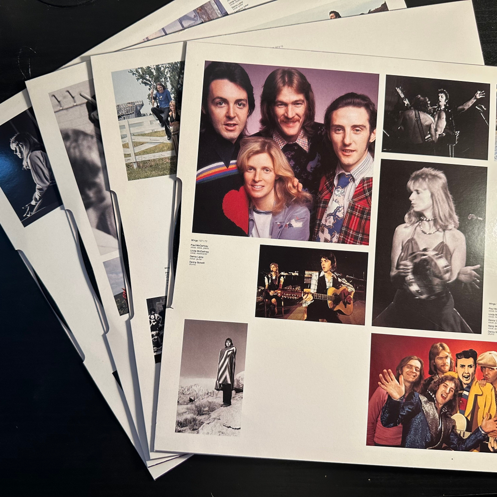Paul McCartney - Wingspan - Hits And History 4LP (Европа 2001г.)