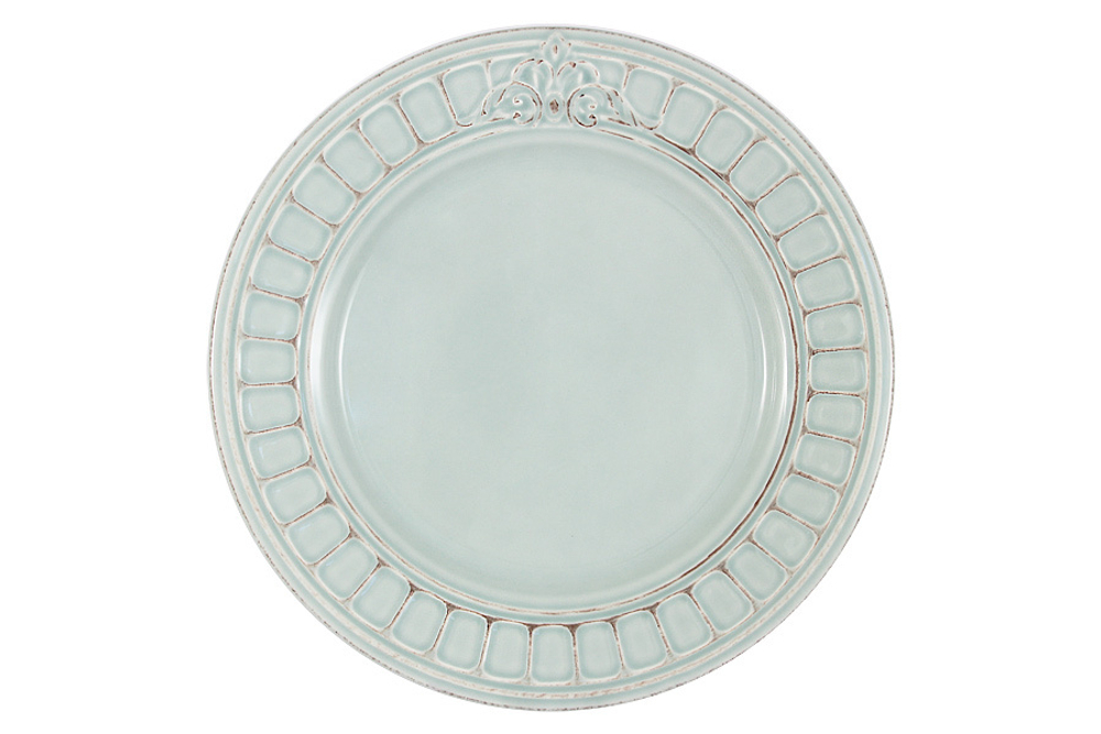 Тарелка обеденная Venice голубая Matceramica