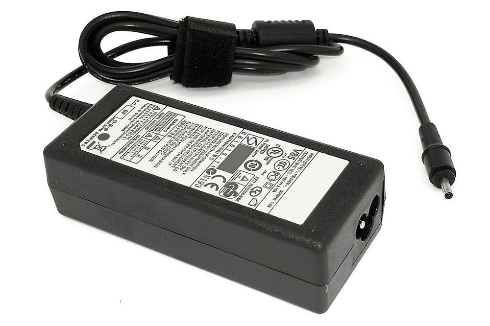 Блок питания для ультрабука Samsung 300U1A, 530U3C, 19V 3.16A (3.0x1.1mm) с кабелем