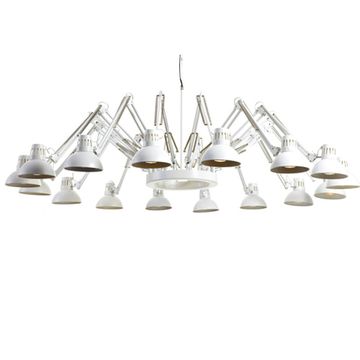replica  Dear Ingo сhandelier lamp white (12 lamps)